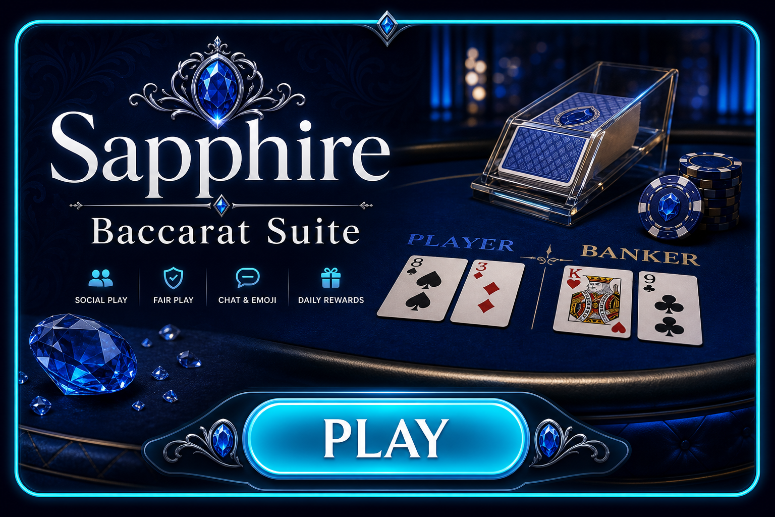 Sapphire Baccarat Suite